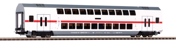 PIKO 58801 - H0 - IC 2 Doppelstockwagen 2.Kl. der DB AG; Ep. VI